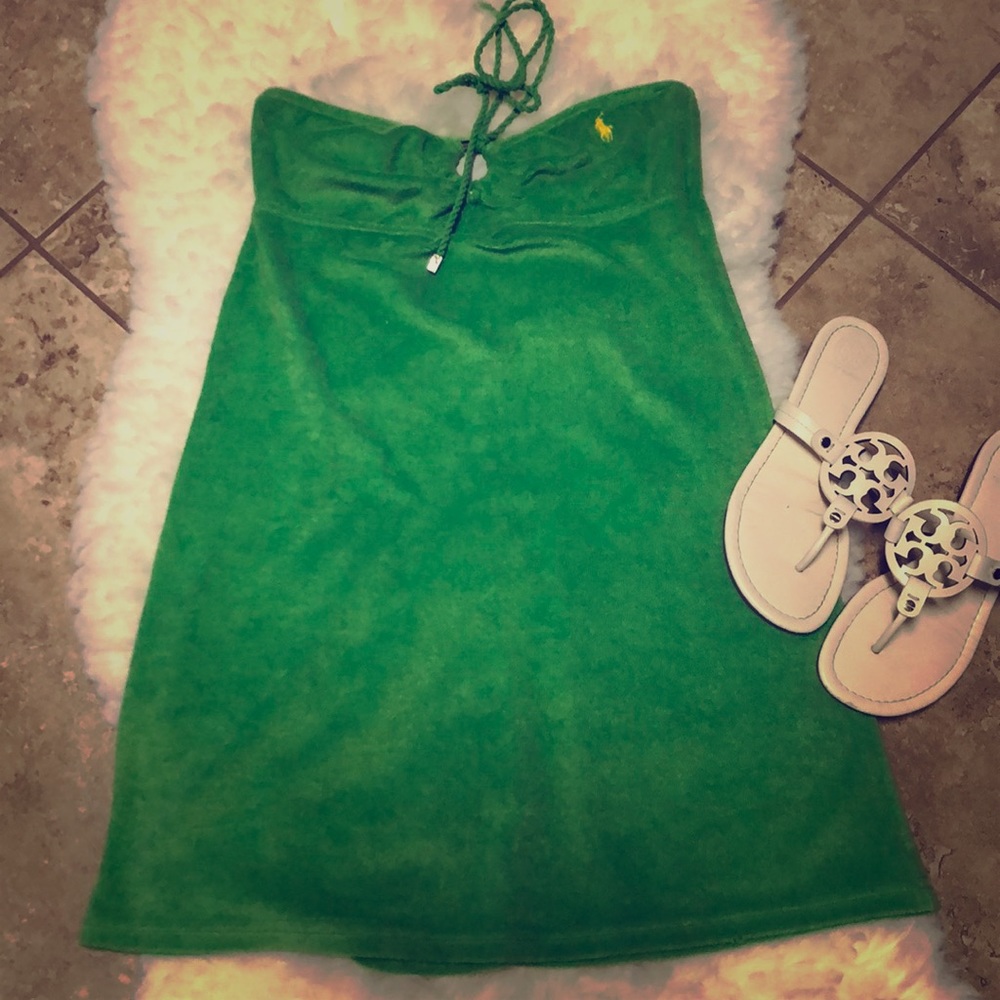 Ralph Lauren terrycloth coverup